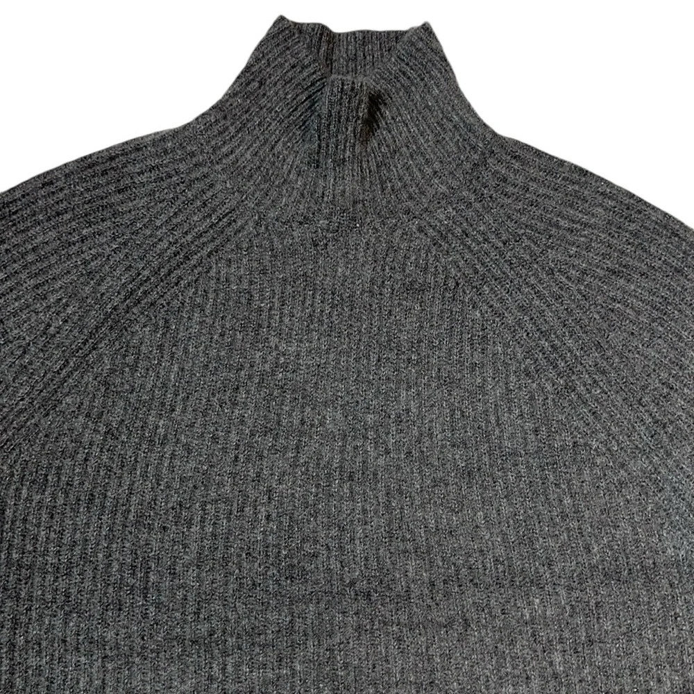 J. Crew Cashmere Ribbed Turtleneck Sweater
